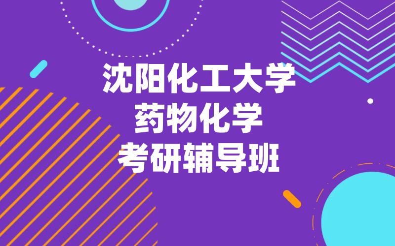 沈阳化工大学药物化学考研辅导班