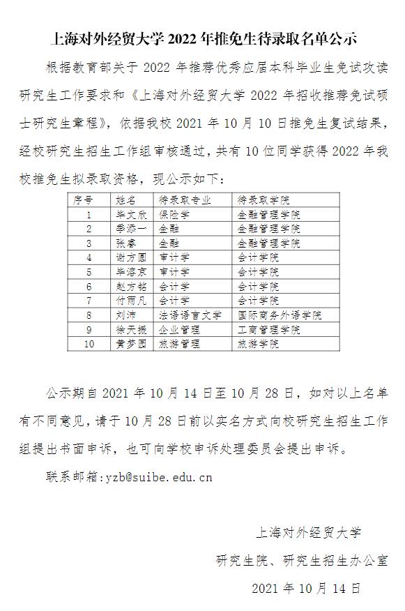 上海对外经贸大学2022年推免生待录取名单公示.jpg