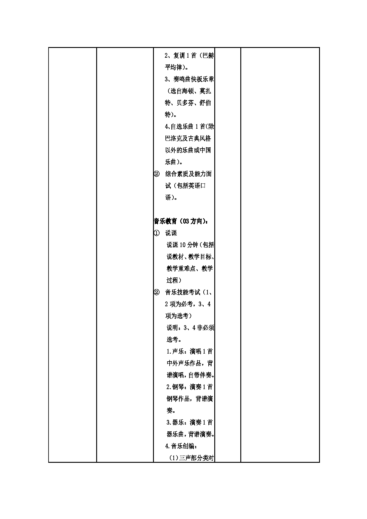 2023招生目录：广州大学2023年  11音乐舞蹈学院 研究生考试招生目录第4页